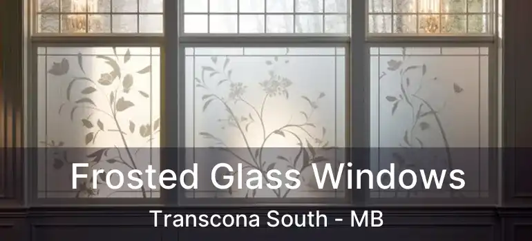  Frosted Glass Windows Transcona South - MB