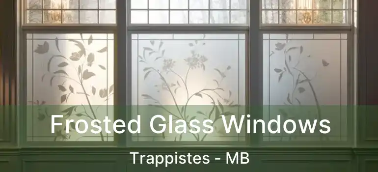  Frosted Glass Windows Trappistes - MB