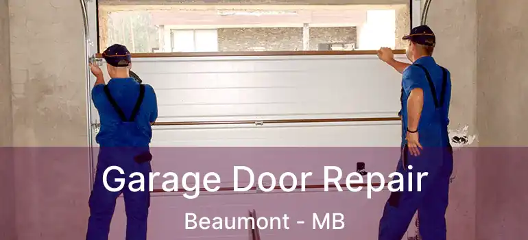  Garage Door Repair Beaumont - MB