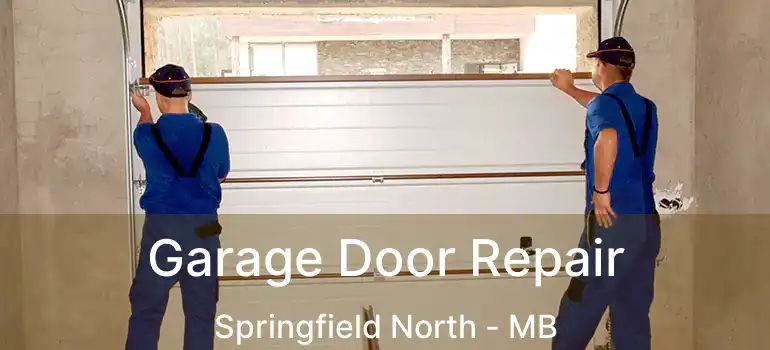  Garage Door Repair Springfield North - MB