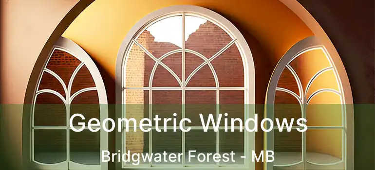  Geometric Windows Bridgwater Forest - MB