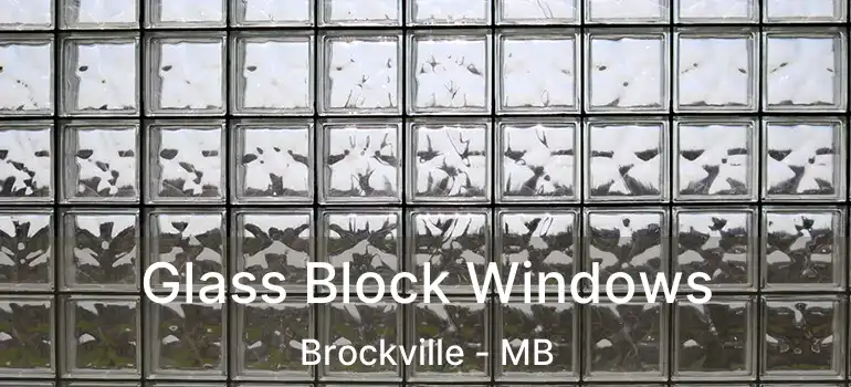  Glass Block Windows Brockville - MB
