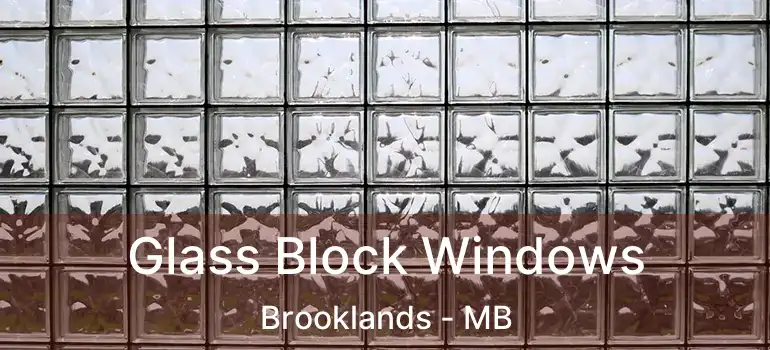  Glass Block Windows Brooklands - MB