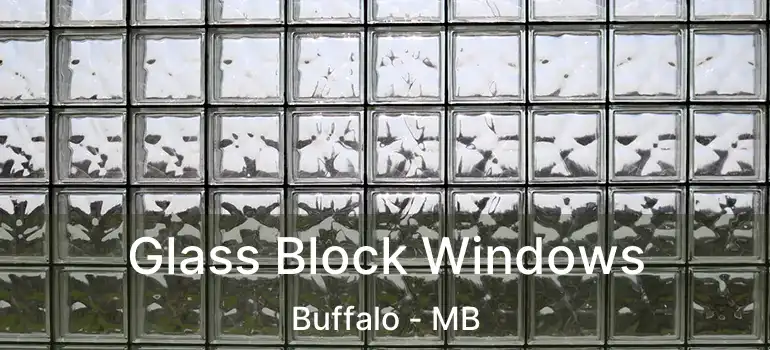  Glass Block Windows Buffalo - MB