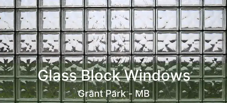  Glass Block Windows Grant Park - MB