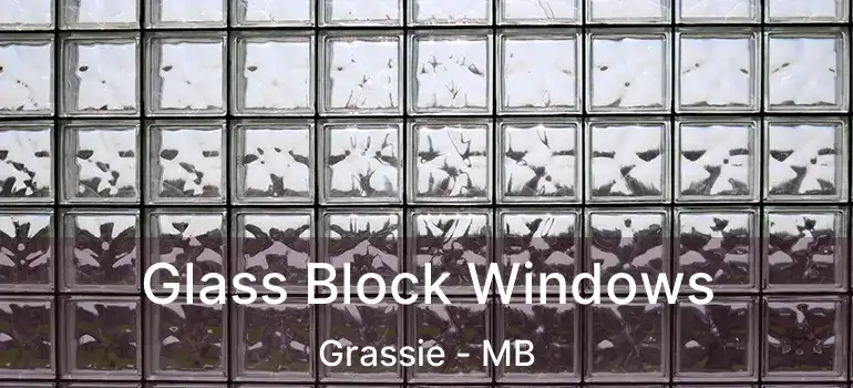  Glass Block Windows Grassie - MB