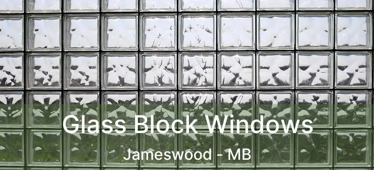  Glass Block Windows Jameswood - MB