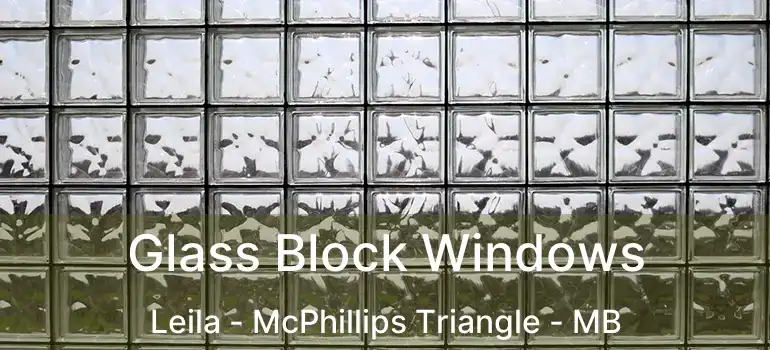  Glass Block Windows Leila - McPhillips Triangle - MB