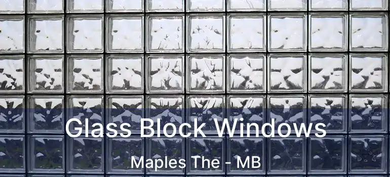  Glass Block Windows Maples The - MB