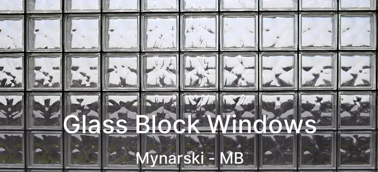  Glass Block Windows Mynarski - MB