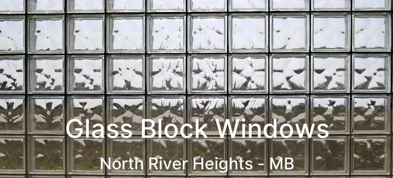  Glass Block Windows North River Heights - MB