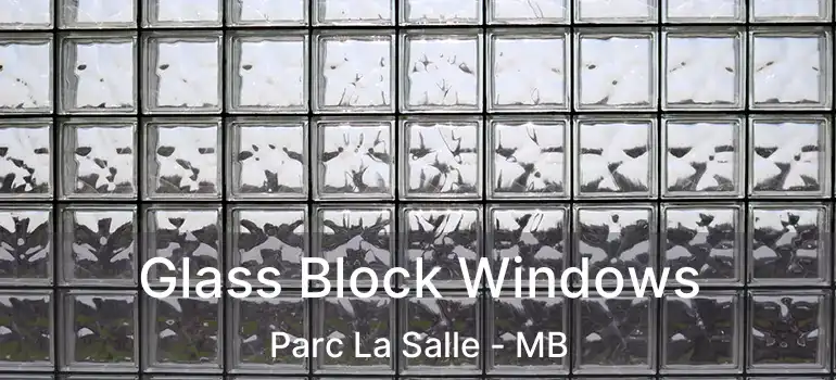  Glass Block Windows Parc La Salle - MB