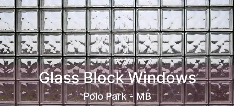  Glass Block Windows Polo Park - MB