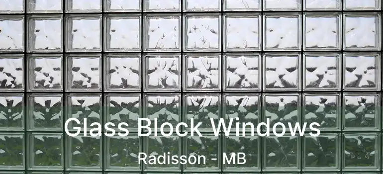  Glass Block Windows Radisson - MB