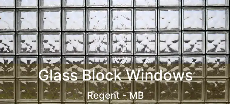  Glass Block Windows Regent - MB
