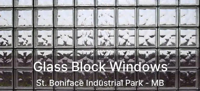  Glass Block Windows St. Boniface Industrial Park - MB