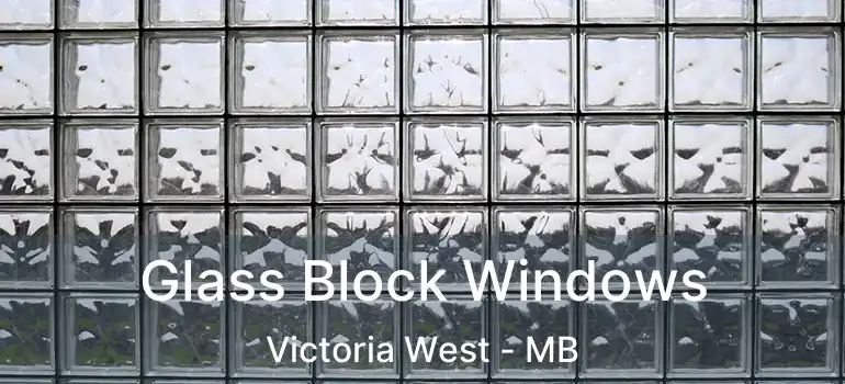  Glass Block Windows Victoria West - MB