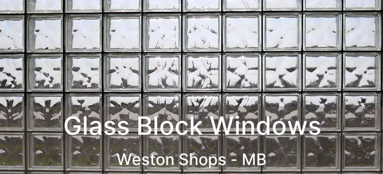  Glass Block Windows Weston Shops - MB