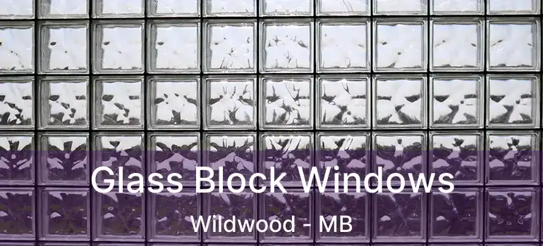  Glass Block Windows Wildwood - MB