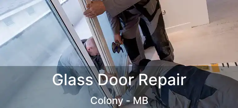  Glass Door Repair Colony - MB