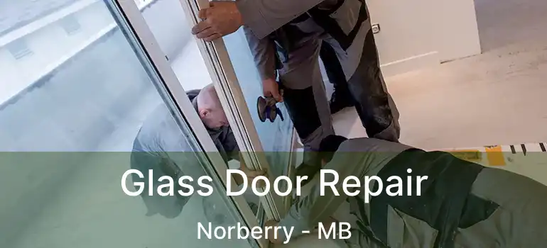 Glass Door Repair Norberry - MB