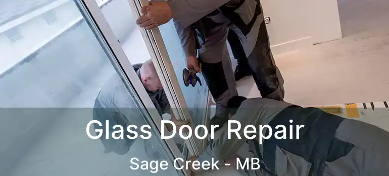  Glass Door Repair Sage Creek - MB