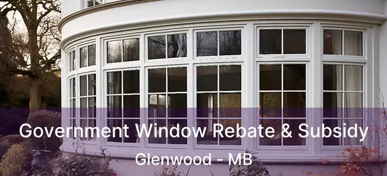  Government Window Rebate & Subsidy Glenwood - MB