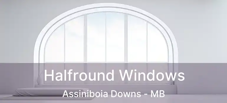  Halfround Windows Assiniboia Downs - MB