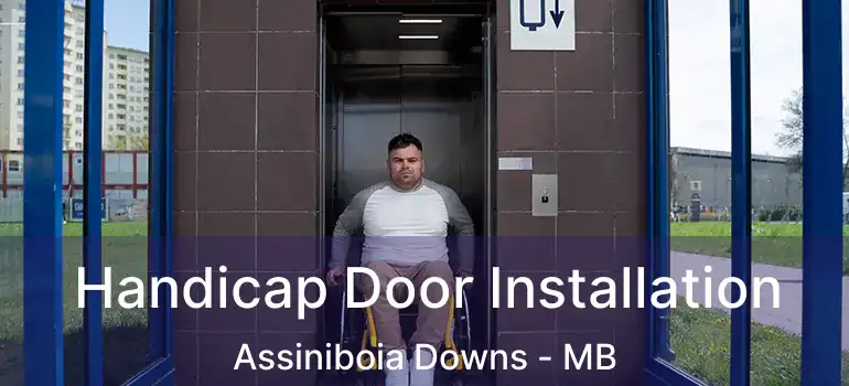  Handicap Door Installation Assiniboia Downs - MB