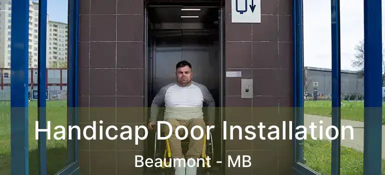  Handicap Door Installation Beaumont - MB