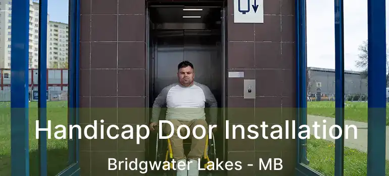  Handicap Door Installation Bridgwater Lakes - MB