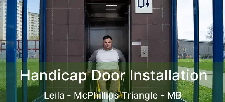  Handicap Door Installation Leila - McPhillips Triangle - MB