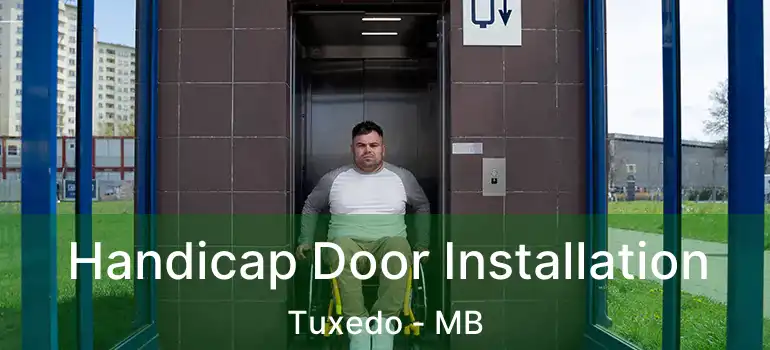  Handicap Door Installation Tuxedo - MB