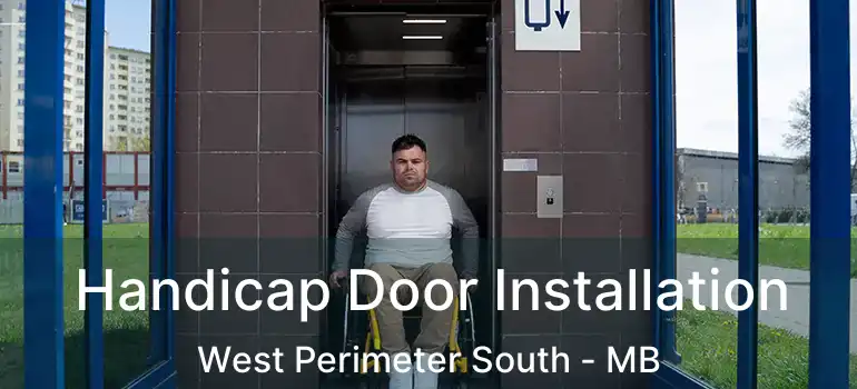  Handicap Door Installation West Perimeter South - MB