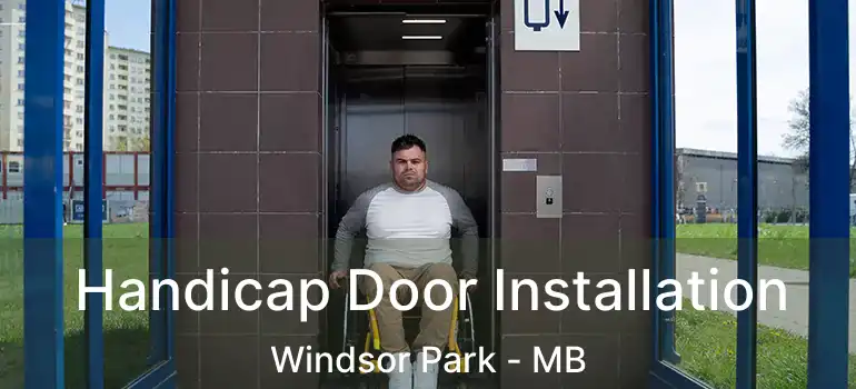  Handicap Door Installation Windsor Park - MB
