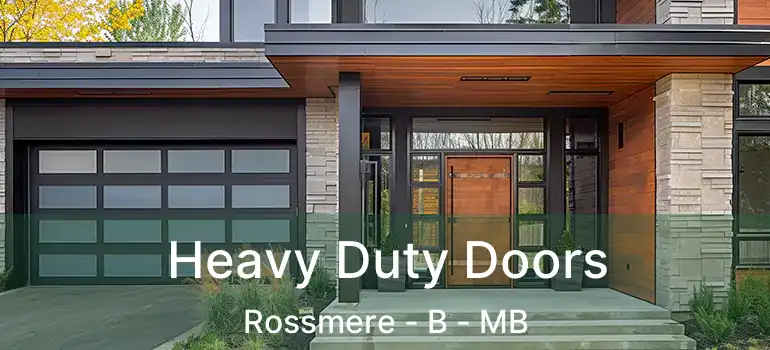  Heavy Duty Doors Rossmere - B - MB