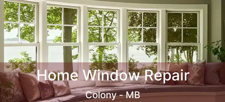  Home Window Repair Colony - MB