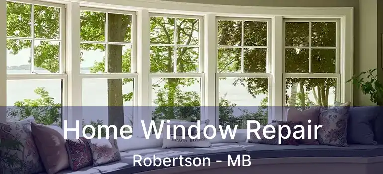  Home Window Repair Robertson - MB