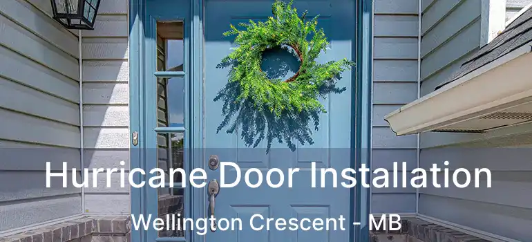  Hurricane Door Installation Wellington Crescent - MB