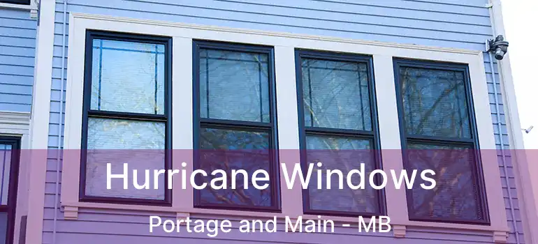  Hurricane Windows Portage and Main - MB