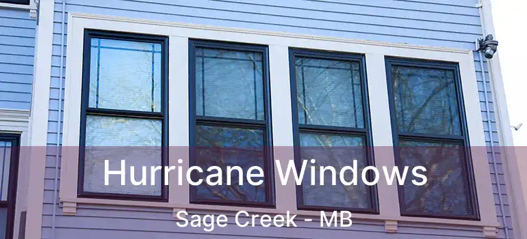  Hurricane Windows Sage Creek - MB