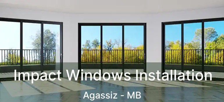  Impact Windows Installation Agassiz - MB