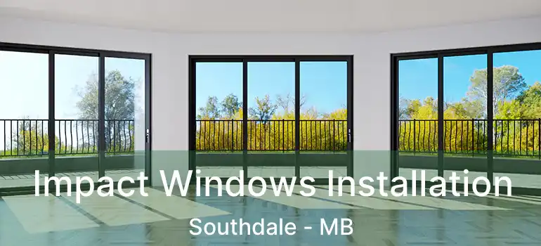  Impact Windows Installation Southdale - MB