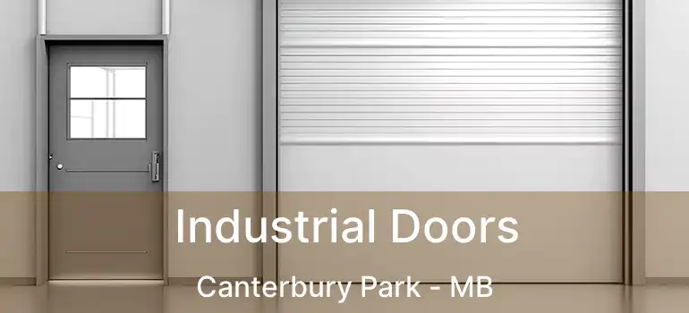  Industrial Doors Canterbury Park - MB