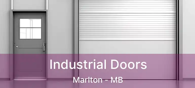  Industrial Doors Marlton - MB