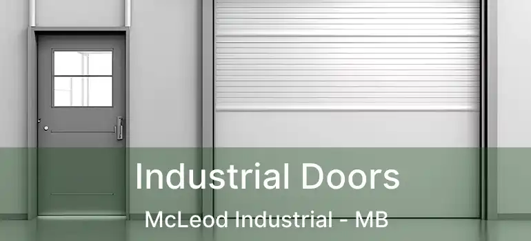  Industrial Doors McLeod Industrial - MB