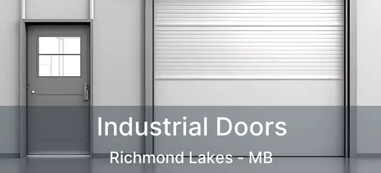  Industrial Doors Richmond Lakes - MB