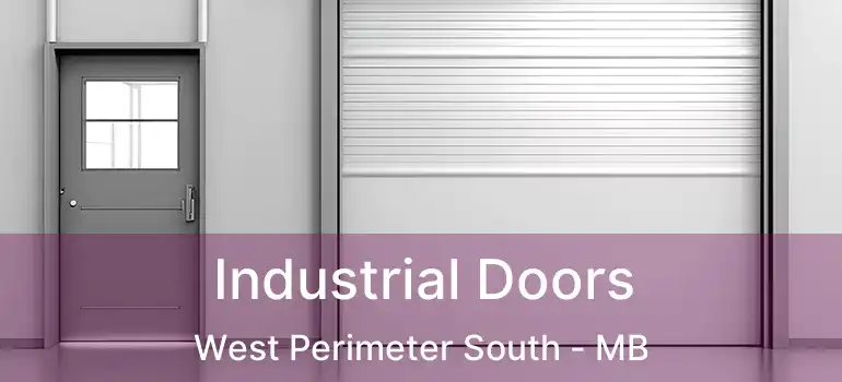  Industrial Doors West Perimeter South - MB