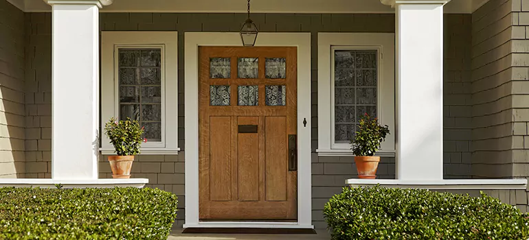 Craftsman Style Door in Winnipeg, Manitoba