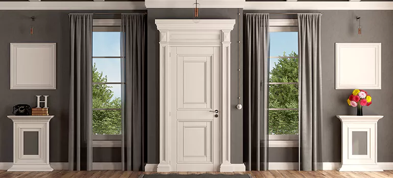 Removable Center Door Mullion in Winnipeg, Manitoba